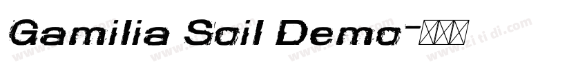 Gamilia Soil Demo字体转换